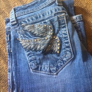 Miss Me Angel Wing Jeans